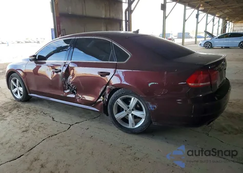 2014 Volkswagen Passat S z USA, uszkodzony, nr VIN 1VWAT7A39EC052498